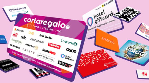 Le 10 Carte Regalo più Popolari in Italia